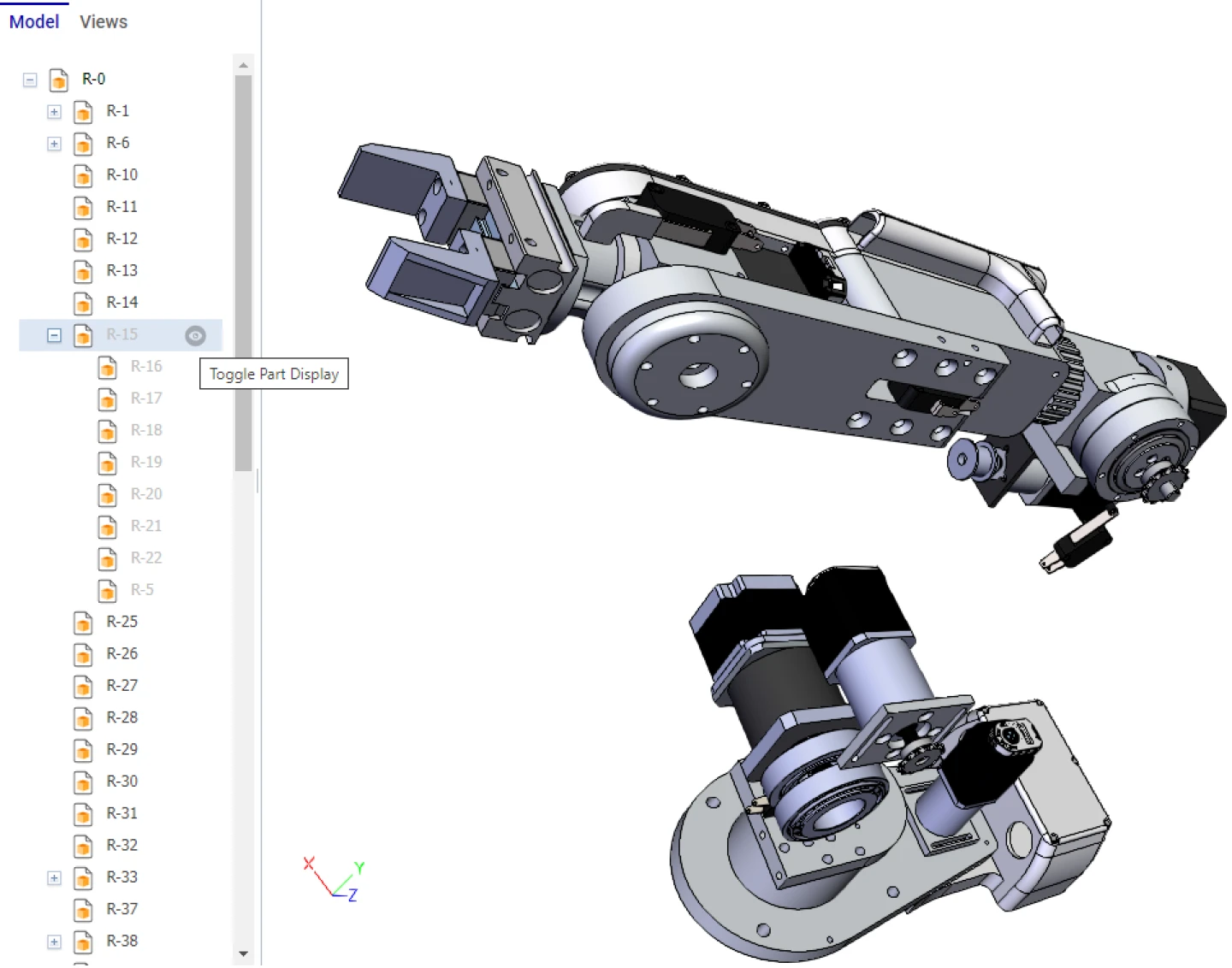 Assembly Variations Cad Browsing CAD Model Assemblies and Parts with Monolithic Viewer - Aras Docs