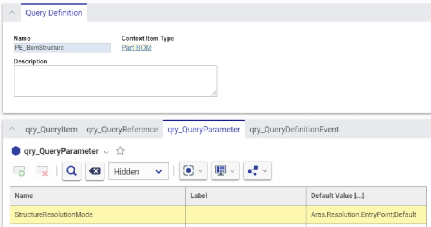 OOTB Example: BOM Structure Resolution - Aras Docs