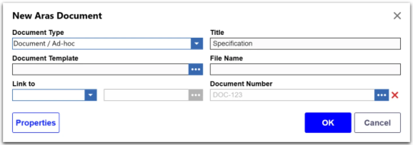 Base Document Types Document Types - Aras Docs