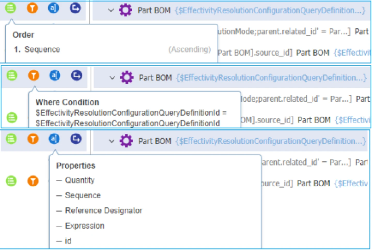 Understanding Query Definitions for Effectivity Resolution - Aras Docs