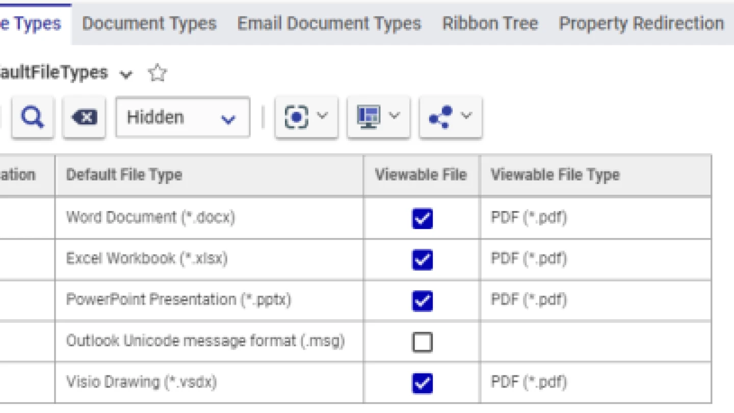 Office File Types - Aras Docs