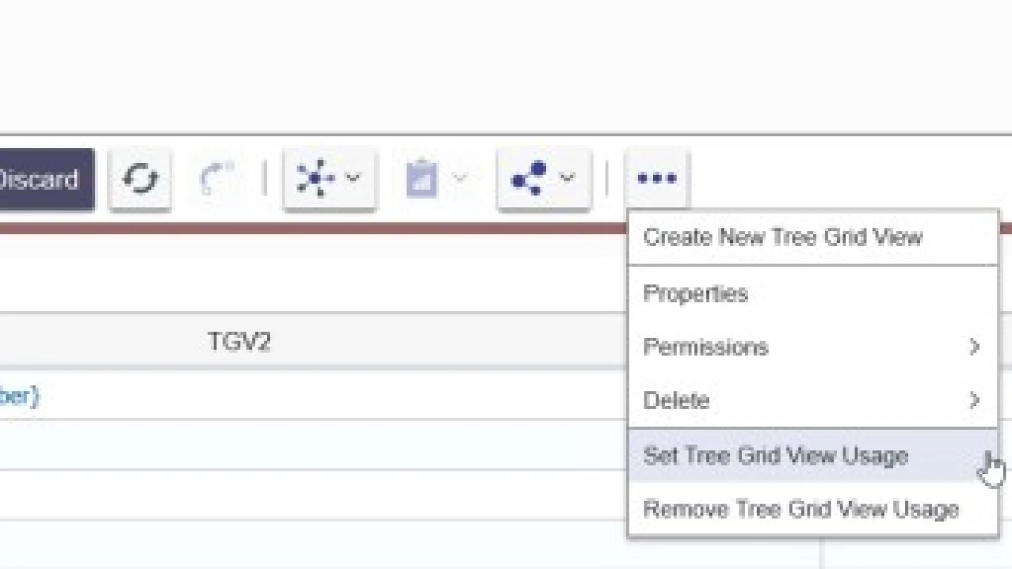 Treegrid Sampling Exercise Attaching the Tree Grid View to an ItemType - Aras Docs