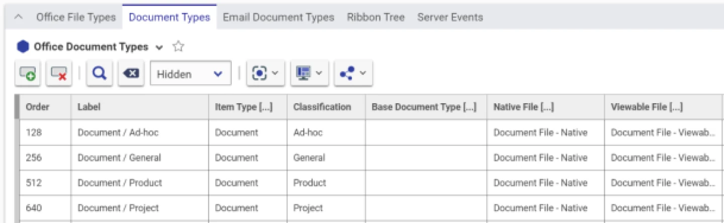 Base Document Types Document Types - Aras Docs
